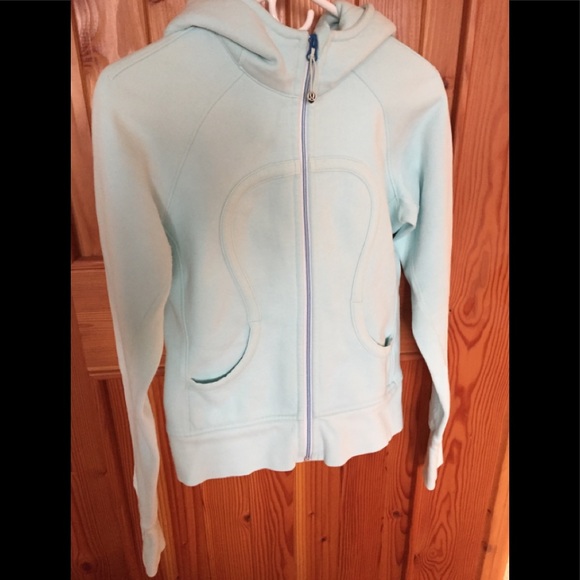 Lululemon Scuba Hoodie Aquamarine - Picture 2 of 9